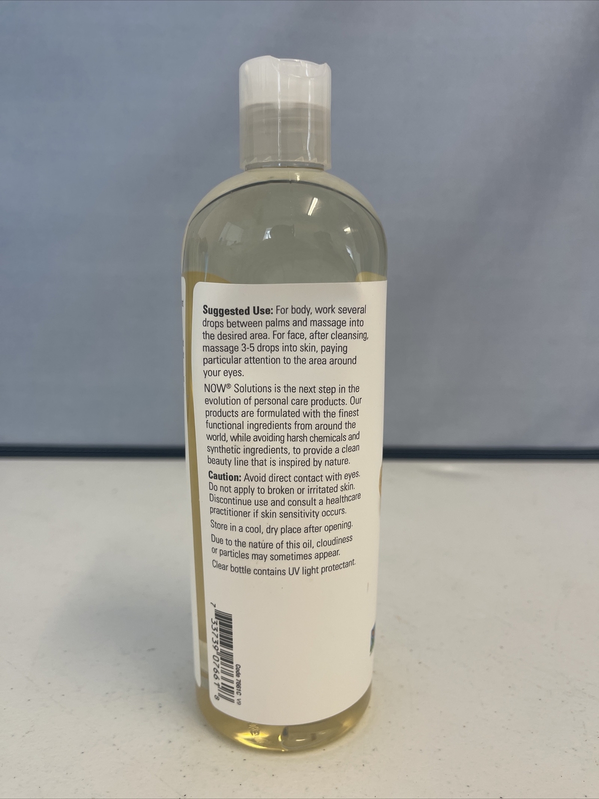 16 oz NOW Solutions 100% Pure Sweet Almond Oil For Skin Face & Body Moisturizer