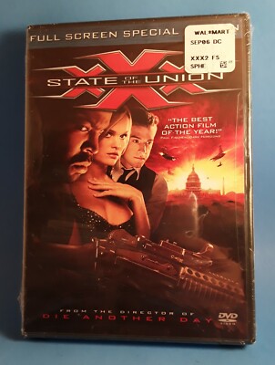 XXX: State of the Union (DVD, 2005) Full Screen Special Edition Ice Cube New! 