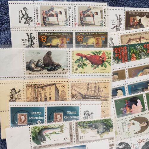 US STAMPS PLATE BLOCKS **FANTASTIC** Collection of 24 Different 6 Cent Mint NH - Picture 2 of 5