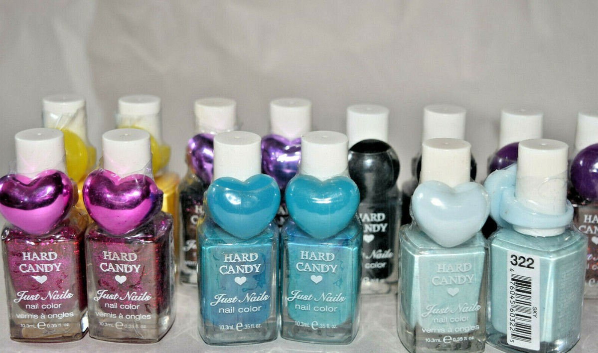 2X Hard Candy just nails Nail color polish w/ ring limit edit 💗U
