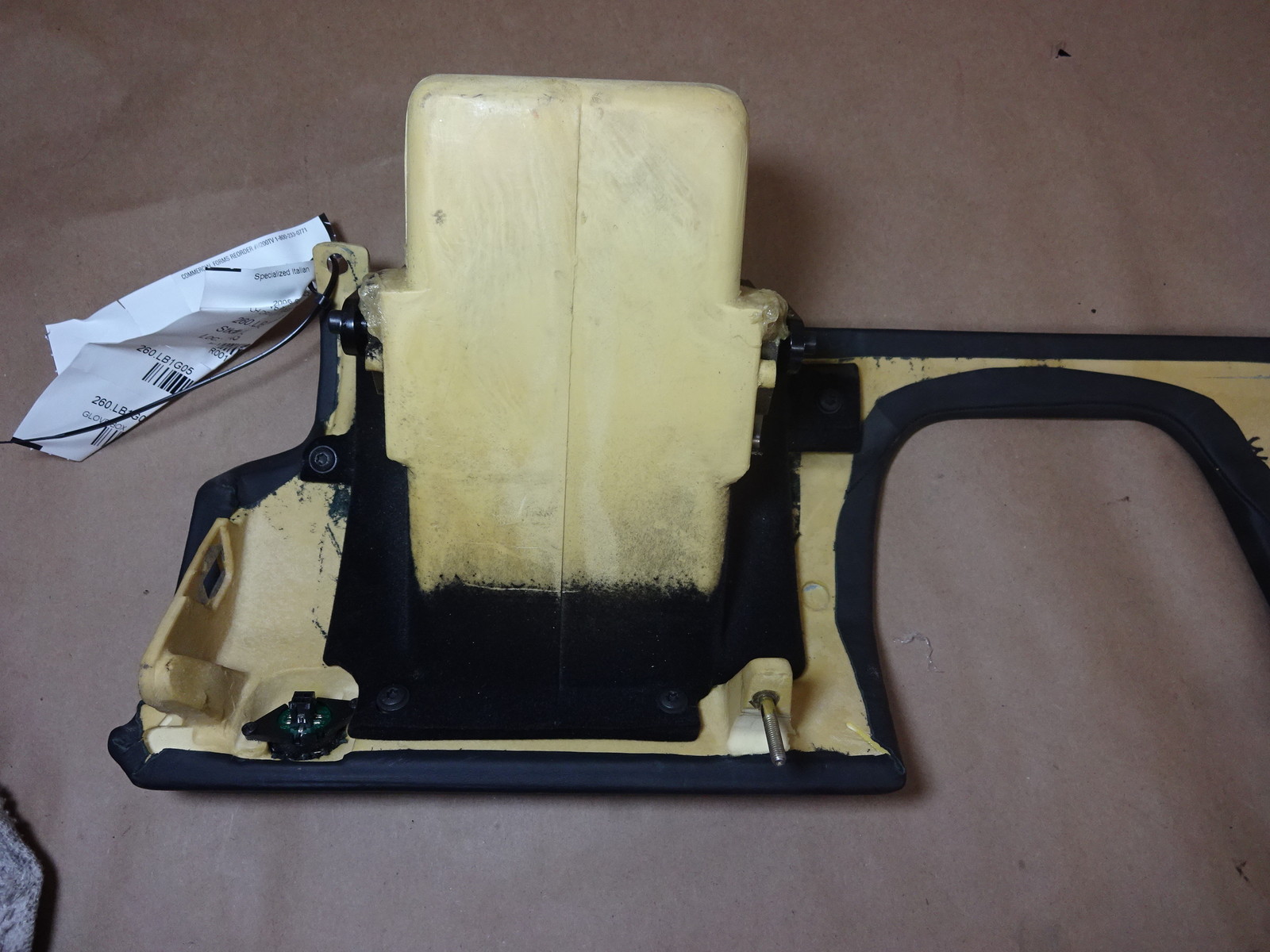 Lamborghini Gallardo - Glove Box Black Assembly Driver Side Left # 400898413