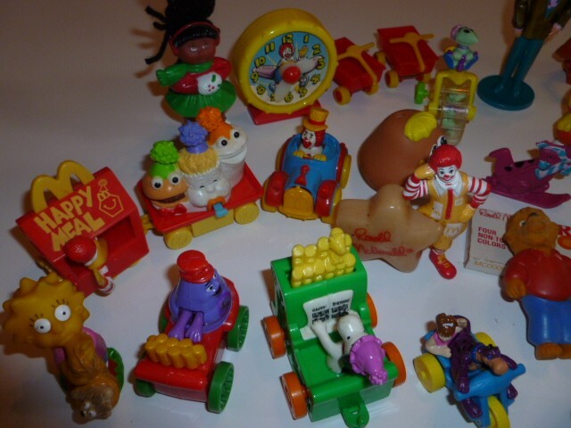Large Lot of Vintage 80-90's McDonald's Happy Meal Toys Alf