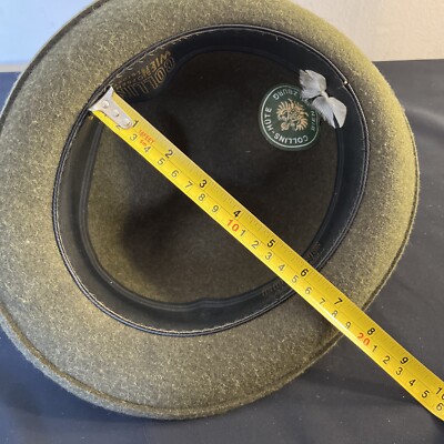 Vintage Collins Wein Austria German Green Mens Wool Fedora  display picture 1