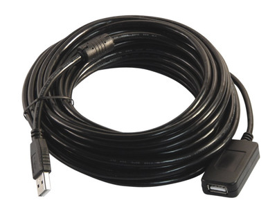 30 Foot USB 2.0 High Speed Active Extension/Repeater Cable