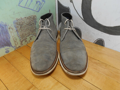 Walin And Bros. Grey Suede Chukka Ankle Boots Mens Size Euro  display picture 1