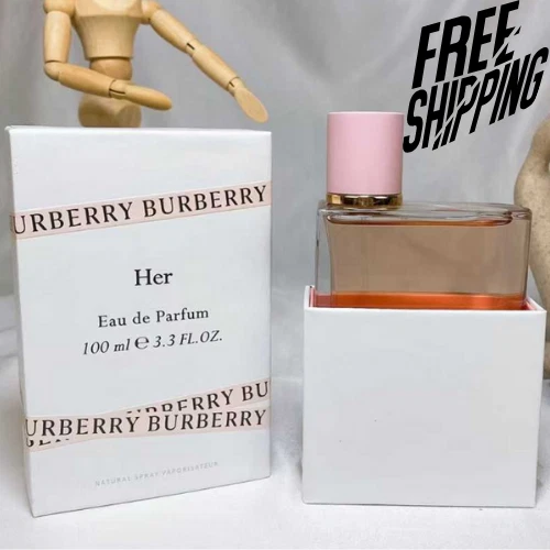 Burberry Her by Burberry 3.3 oz EDP Perfume for Women - New in Box Sealed - Image 3 of 4