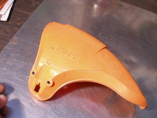 FABRICANTE DE EQUIPOS ORIGINALES STIHL PROTECTOR DEFLECTOR 4180 713 4500 #A - Imagen 2 de 3