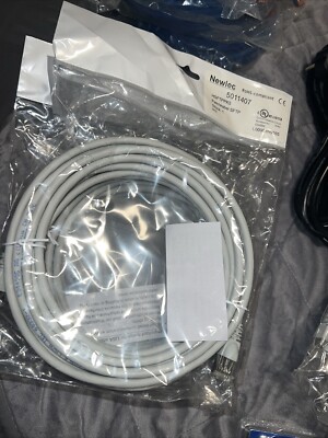 Newlec HSFTPPK5 HSFTPPK5 Patchkabel SFTP Cat 6A 5m, grau, halogenfrei