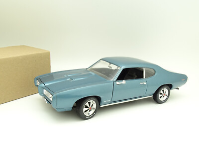 Ertl Sb 1/18 - Pontiac Gto Blau 1969 | eBay