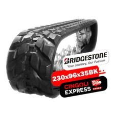 BRIDGESTONE Cingoli cingolo in gomma 230x96x35 per dumper mini escavatore