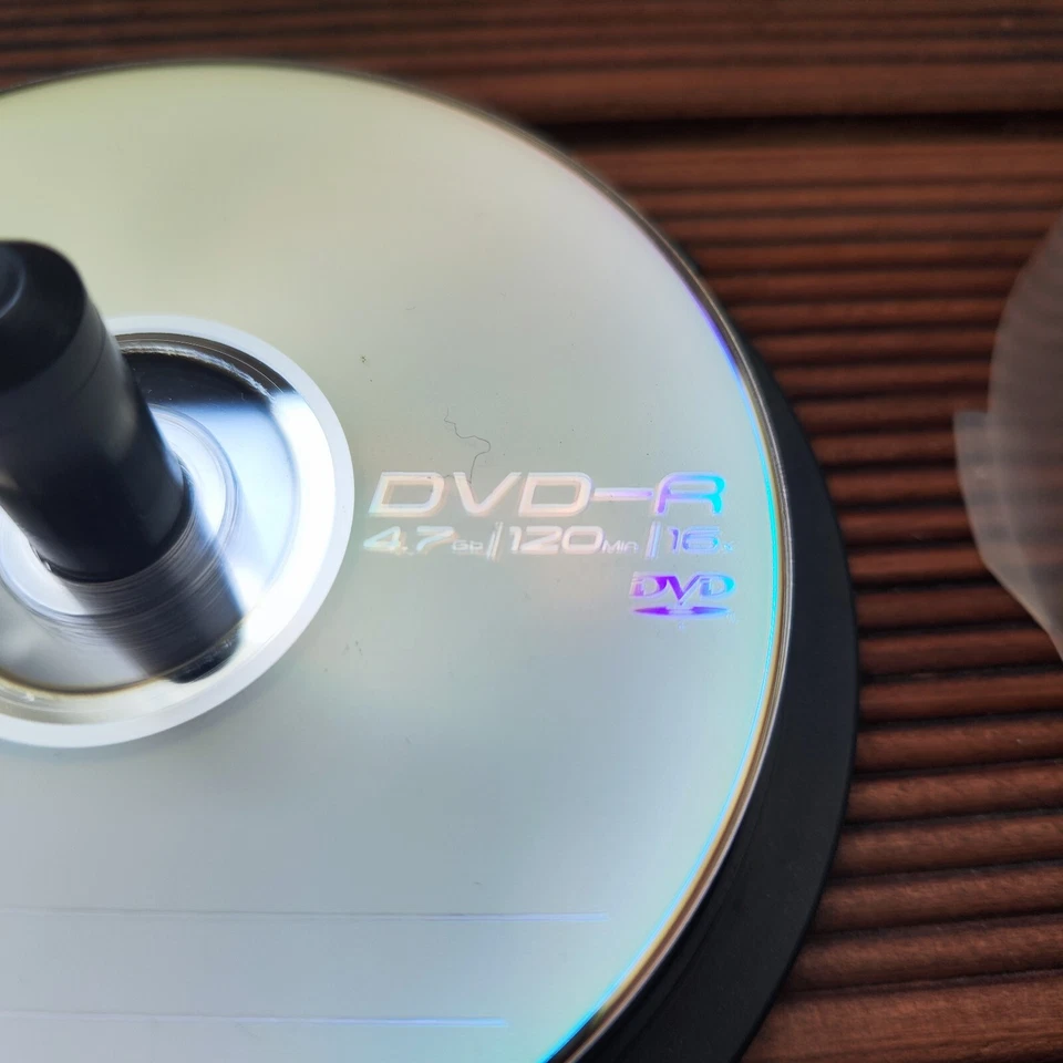 1x11 EMTEC DVD-R Discs WriteOnce 4.7GB 16x Cakebox ECOVR472516CB NEU 005-950 - Bild 3 von 4