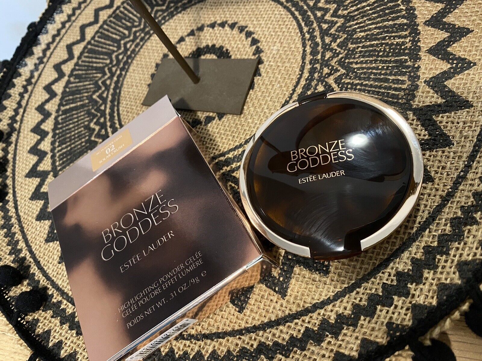 Bronze Goddess Highlighting Powder Gelee Estee Lauder 2 (Damaged