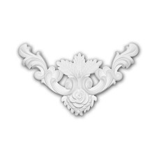  PROFHOME 160031 Zierelement dekoratives Element Stuckdekor aus Polyurethan