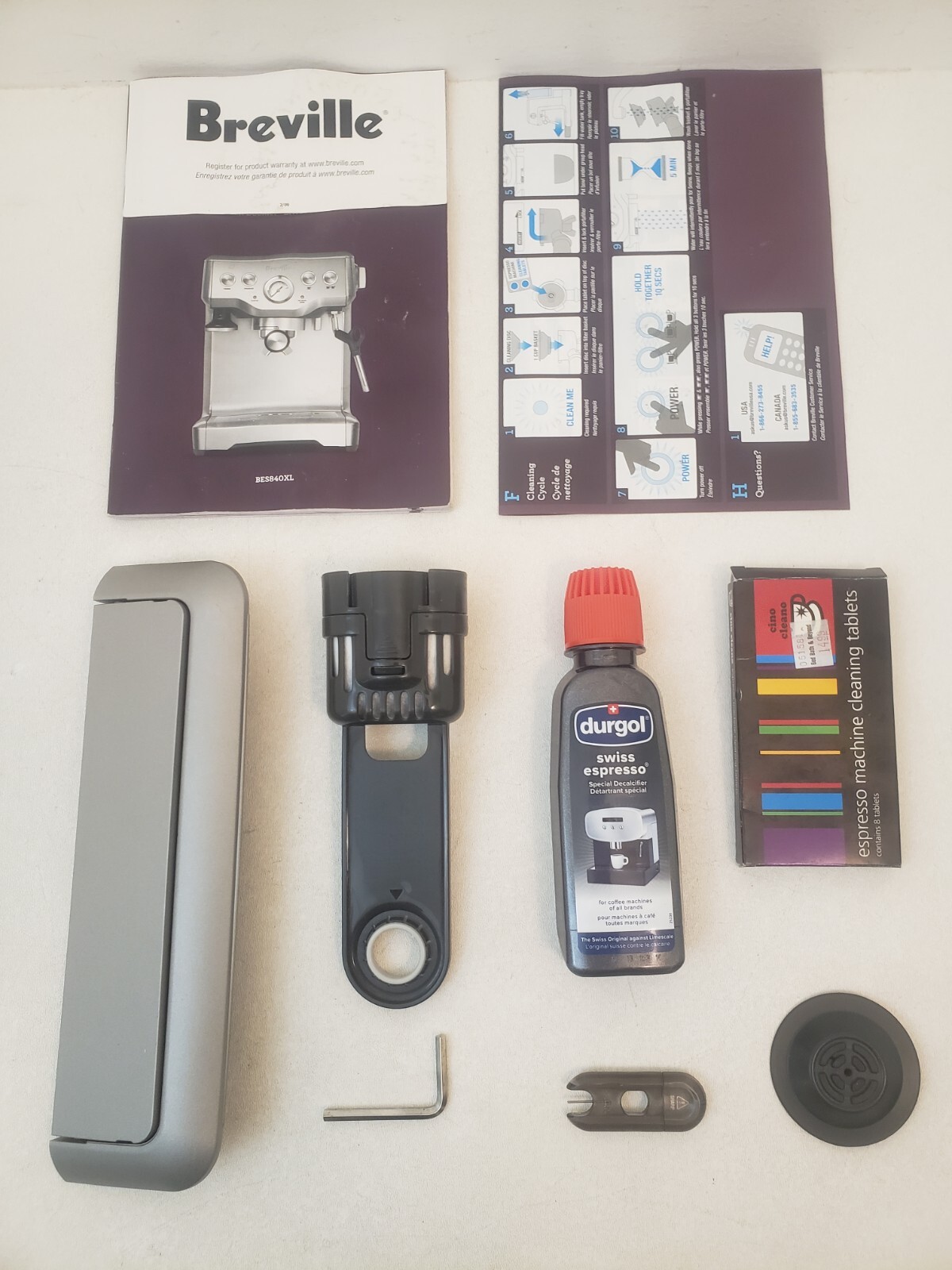 Parts & Accessories for Breville BES840XL Infuser Espresso Machine eBay