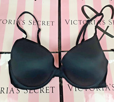 Victoria's Secret PINK WEAR EVERYWHERE BLACK PUSH-UP BRA - 34C