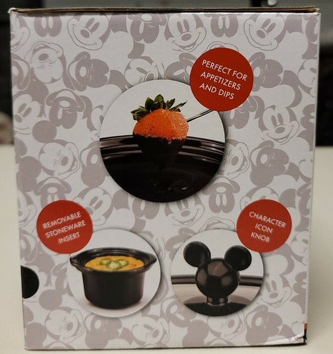 Disney MICKEY MOUSE .65 Qt Mini Vasija Cocina Lenta Vasija-Olla NUEVO - Imagen 2 de 5