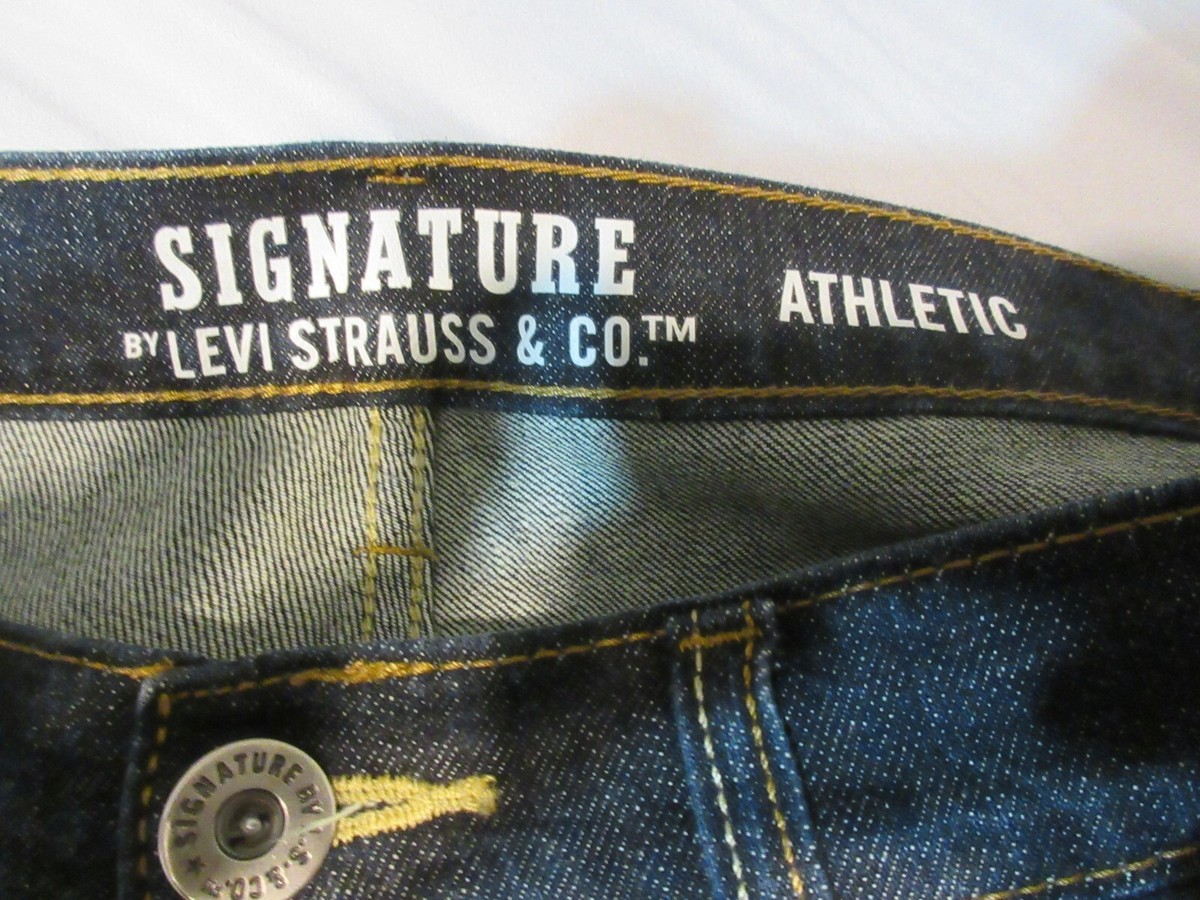 MEN'S JEANS - Levi Strauss & Co. Signature - Athletic Fit - 34x34