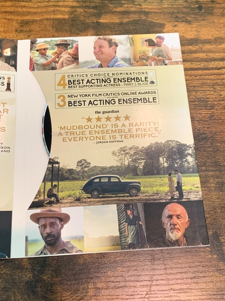 Mudbound FYC DVD 2017 Netflix Screener Mary J Blige For Consideration Promo - Image 4 of 4