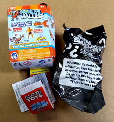 Super Impulse World's Smallest Series 6 Blind Box (OPEN/DISTRESSED BOX)