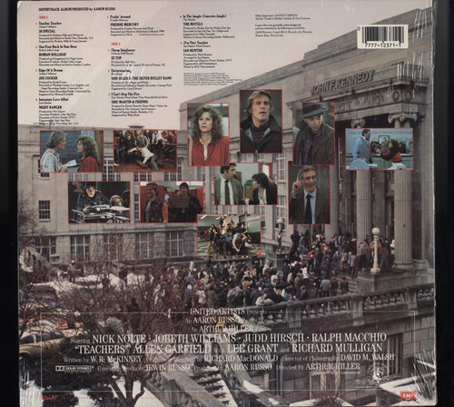 SEALED 1984 Teachers: The Soundtrack ZZ TOP - FREDDIE MERCURY Vinyl Record LP - Foto 3 di 9