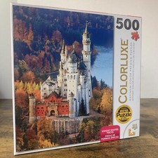 Neuschwanstein Castle In Autumn, Bavaria, Germany Rare 500 Piece Jigsaw Puzzle