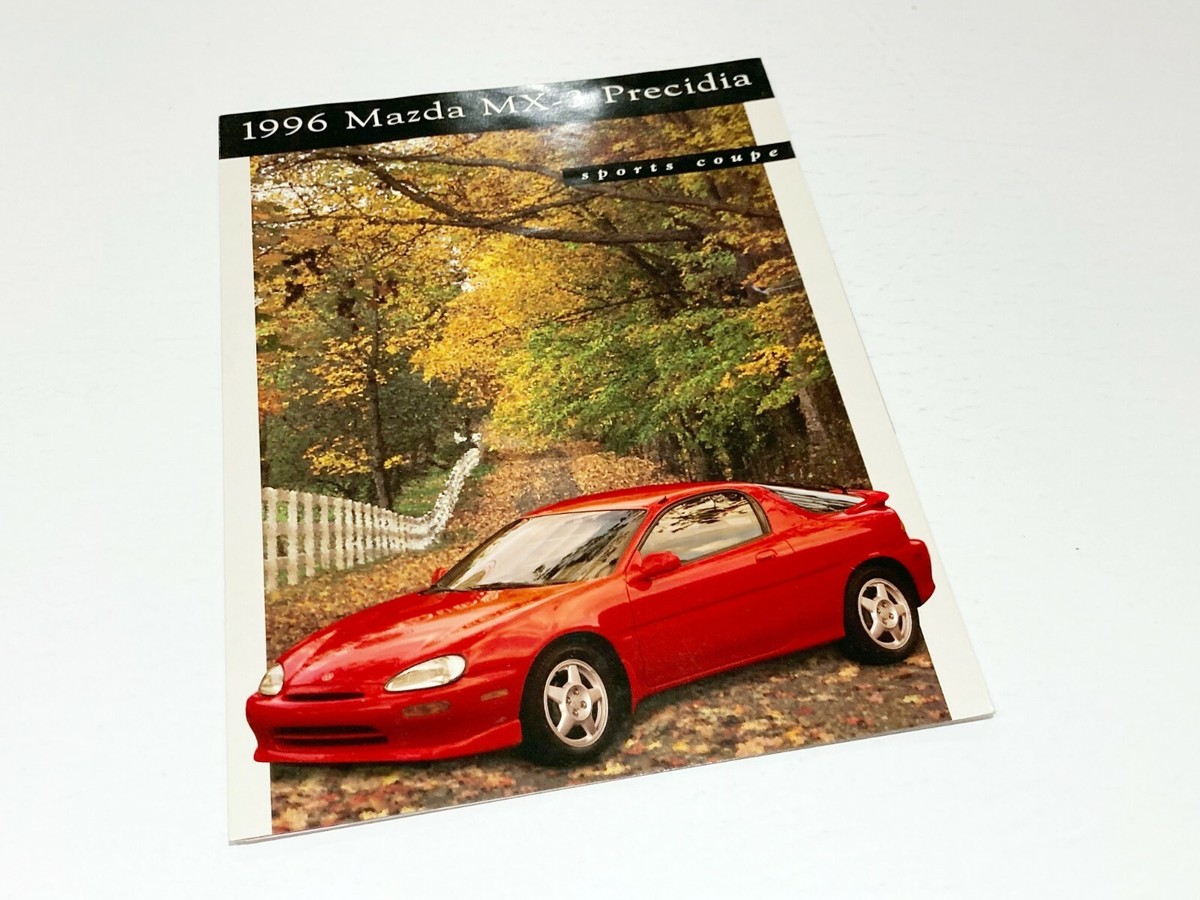 1996 Mazda MX-3 Precidia Brochure | eBay