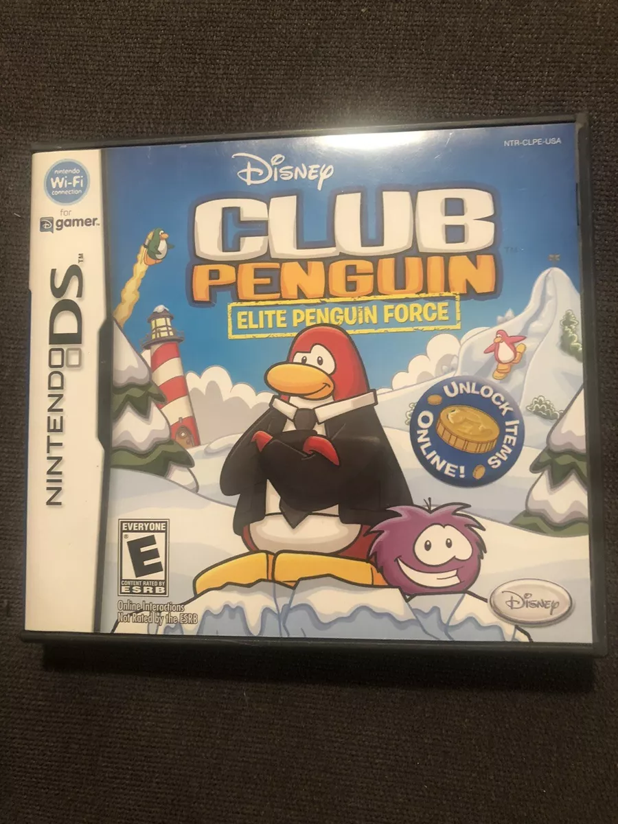 Nintendo Ds Club Penguin Elite Penguin Force Game With Case And Booklet