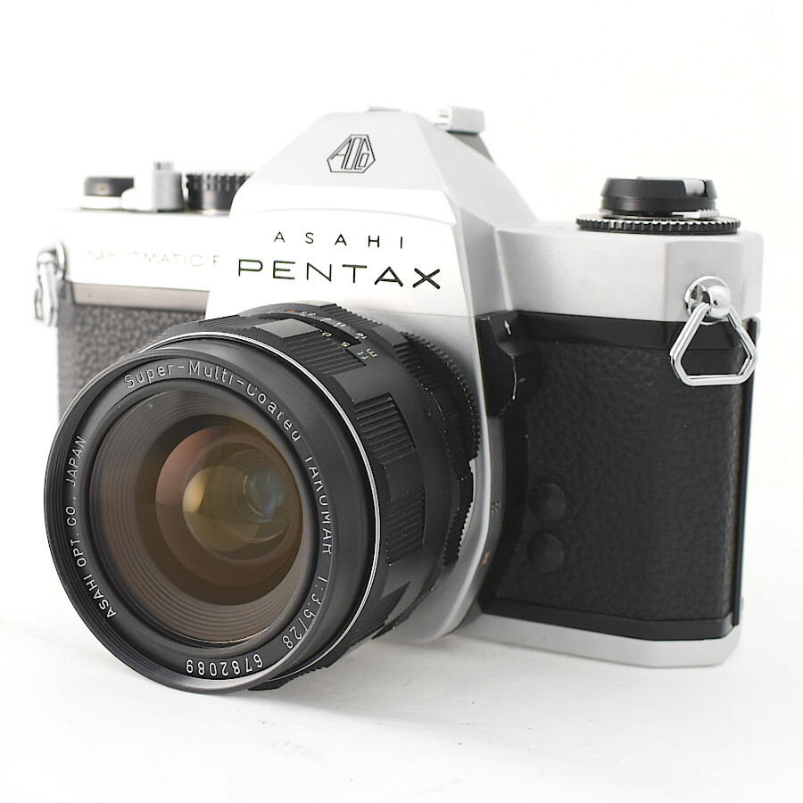 アサヒペンタックス SPOTMATIC／TAKUMAR 1:35/24 11 Mint+]ASAHI PENTAX SPOTMATIC F/TAKUMAR 1:3.5/28 35mm Film