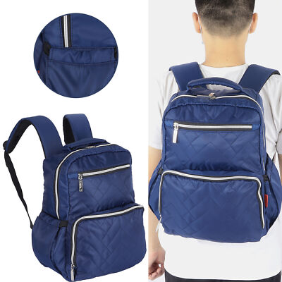 Travel Nappy Bag Waterproof Large Capacity MultiFunctional Milk Bottle Diaper