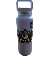 TAL Stainless Steel Everett Water Bottle with Tritan Spout 50oz, Gray Blue. 