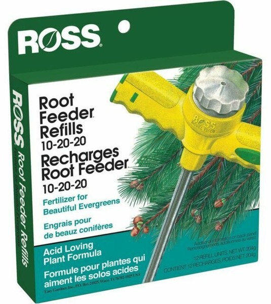 Shrub & Trees Fertilizer 24 Refills Ross Root Feeder 251010 Nitrogen