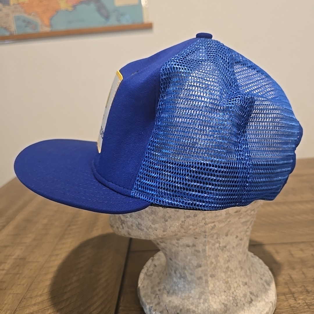 Vtg Gulf Constructors patch Snapback Hat Adjustab… - image 3