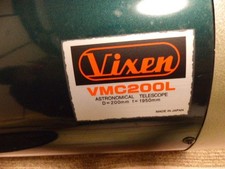 Vixen VMC200L 200mm 1950mm Compact Astronomical Telescope w/ finder F/S