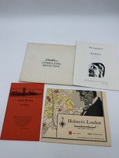 Sherlock Holmes Consulting Detective 1982 Map...