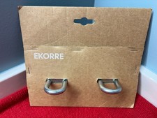 NEW IKEA EKORRE 800.410.49 Galvanized Swing Hanging Hooks