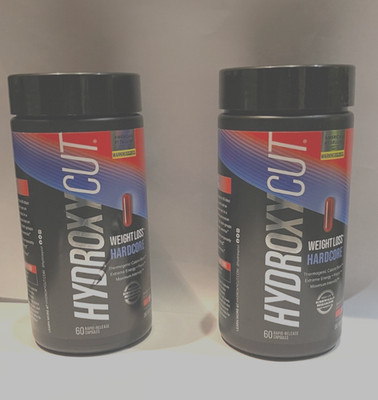 Lot of two Hydroxycut Hardcore   Energy & Weight Loss Pills, 120 ct