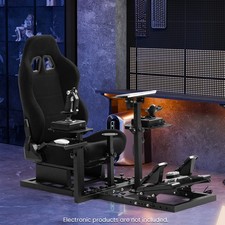 Minneer Flight Sim Cockpit Racing Wheel Stand...