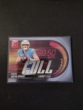 2025 Panini Donruss Elite - Full Throttle Justin Herbert #20 Hobby Exclusive
