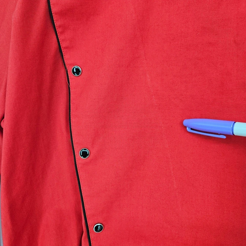 Camisa con tirantes Western Express vintage para hombre 2XL roja occidental perla manga larga a presión Foto 3 de 4