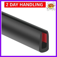 Rubber Edge Trim, 1/8"3mm Self Adhesive Flexible U Channel Edge Protecter for...