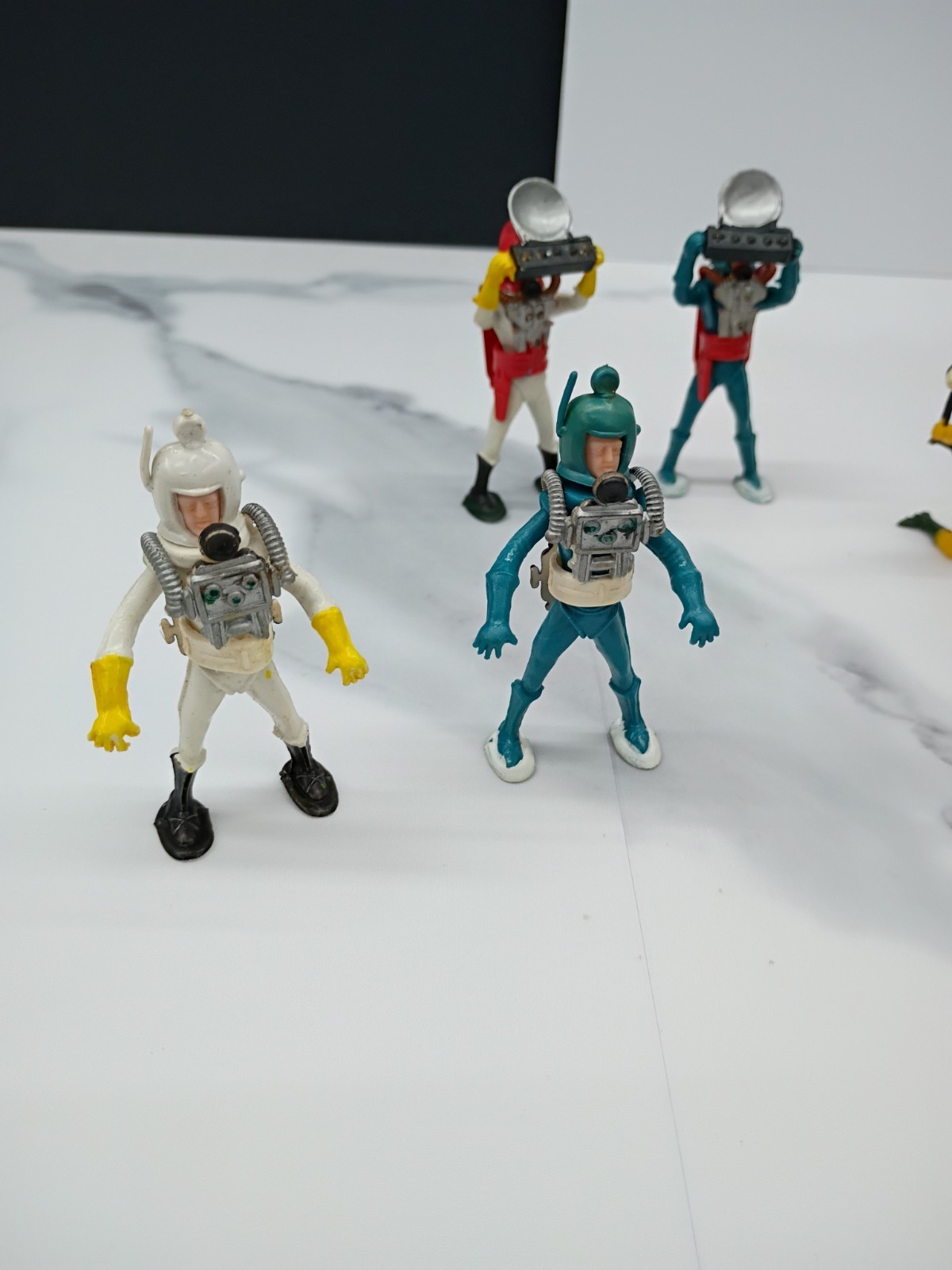 MARX 1950s - Scuba Diver Toy Figures Lot  20,000 Leagues Under the Sea