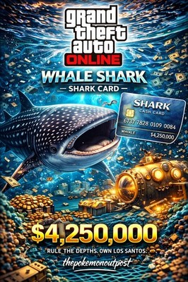4.250.000 $ GTA Megalodon Shark Card - nur PS4