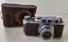 Vintage FED NKVD Camera  60337   USSR 1930s Pre-War Model with Industar Lens