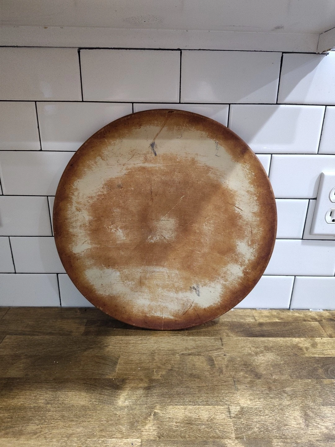 Pampered Chef Stoneware 15" Round Pizza Baking Stone