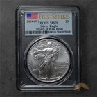 2024-(W) American Silver Eagle $1 - PCGS MS70 First Strike - West Point