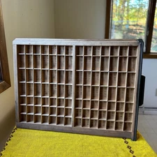 Vintage Letterpress Printers Tray #194