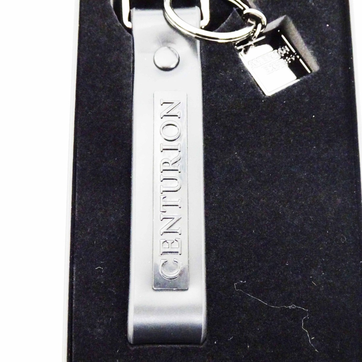 American Express Centurion Card Holders Limited Black Keyring