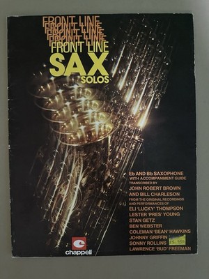 Frontline Sax Solos Eb & Bb Saxophone JAZZ sheet music