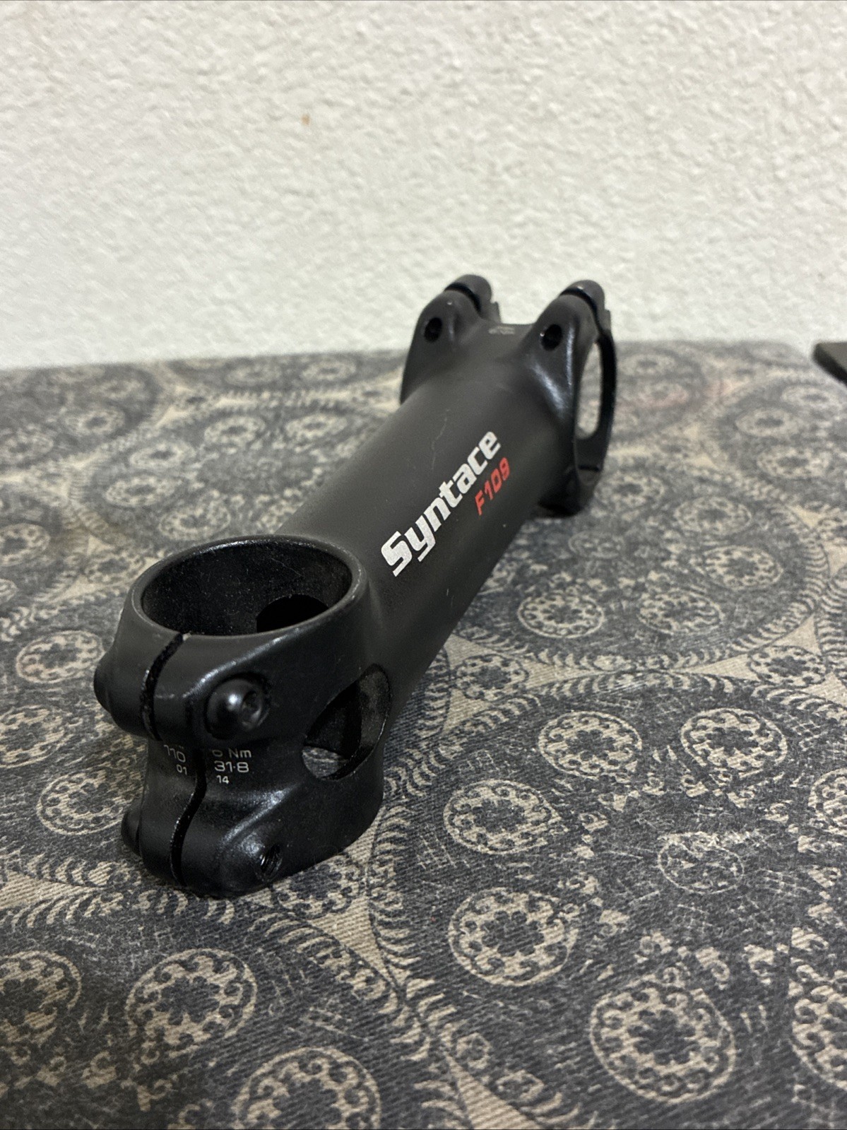 Syntace F109 110mm x 31.8mm, Black Bike Stem