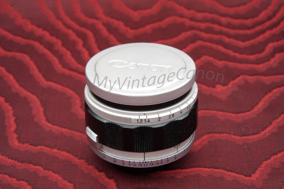 Canon Lens 50mm f1.2 LTM L39  with caps and uv filter, very clean from France - Bild 2 von 4